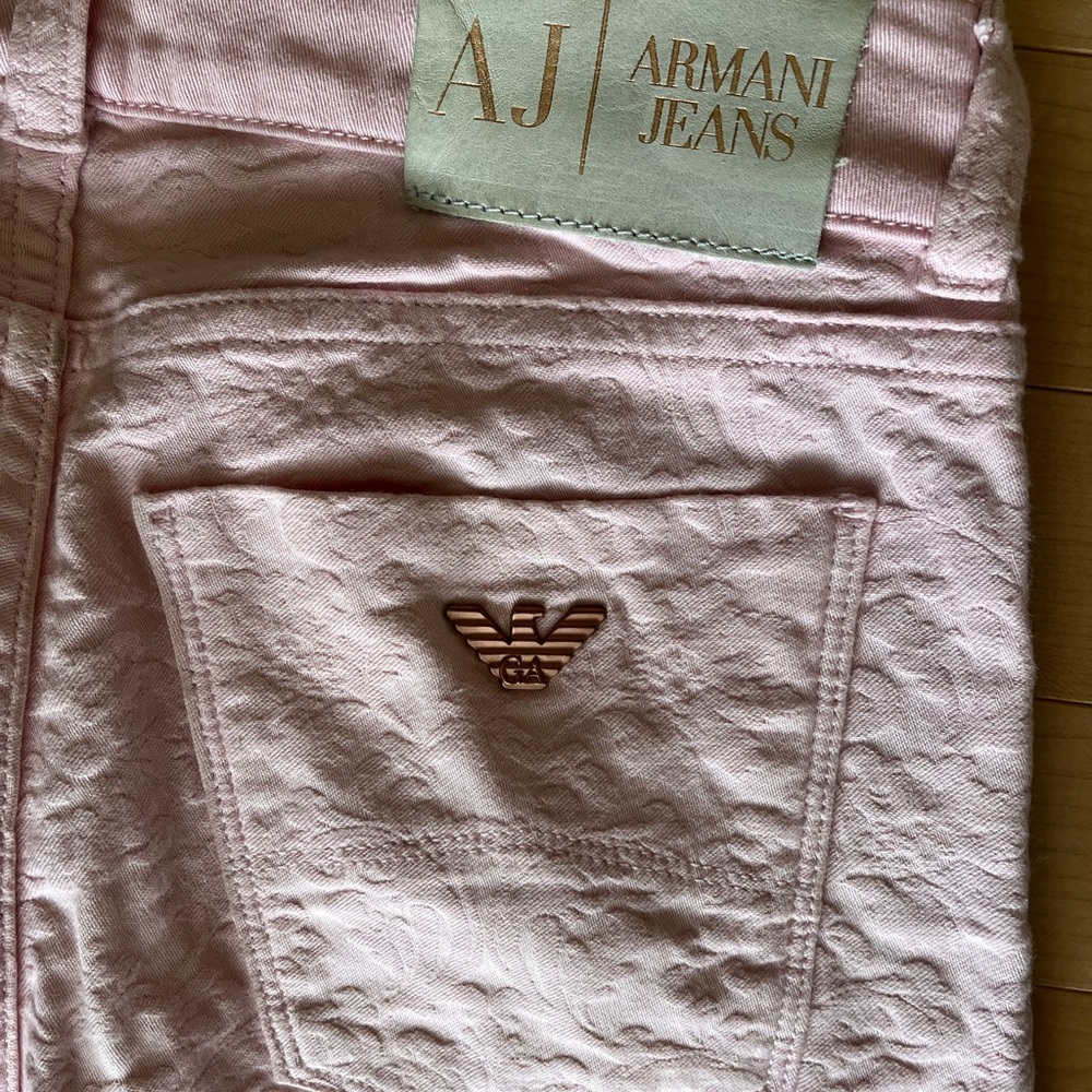 Armani Jeans Women's Light Pink Skinny Jeans